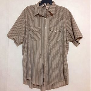 XL WESTERN FRONTIER PEARL SNAP FRONT WESTERN SHIRT